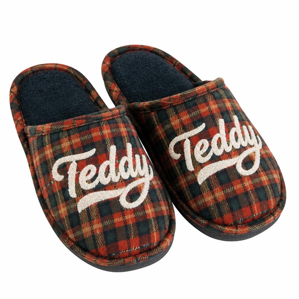 Pantofola Tartan Teddy Eurospugna Uomo e Donna – Carrefour