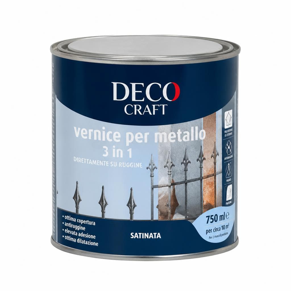 Deco Craft vernice per metallo 3 in 1, 1 l – ALDI