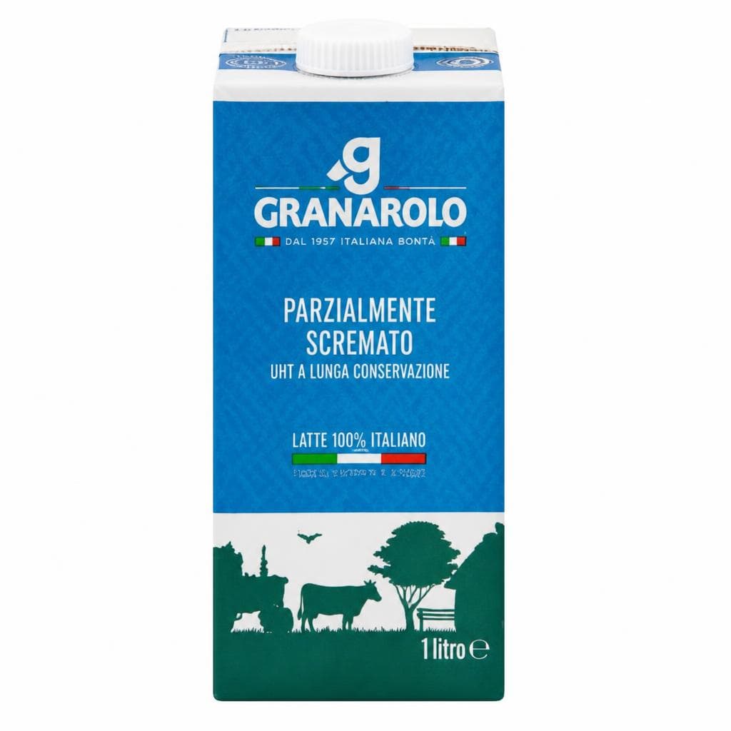 Latte UHT Granarolo parzialmente scremato, 1000 ml – Il Gigante