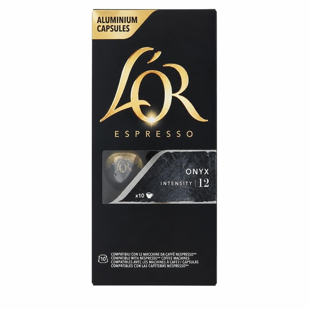 Caffè in capsule compatibili sistema Nespresso L'Or Espresso, 10 capsule – Bennet