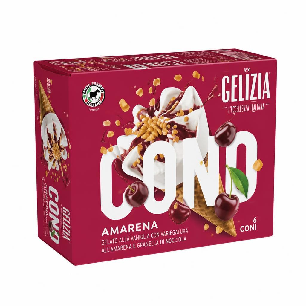 Cono Amarena Le Gelizie 6 pz in offerta da Penny