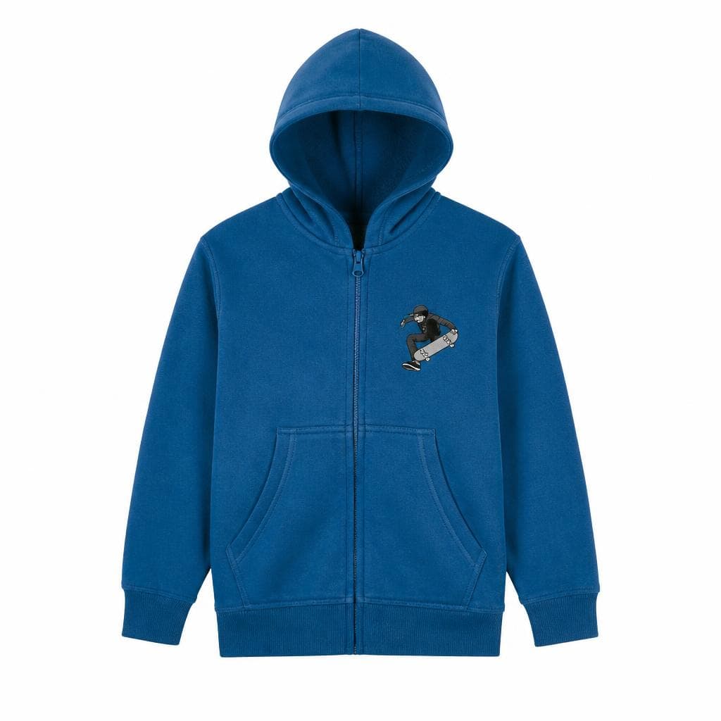 Felpa con zip e cappuccio, tg 3-12 anni – Carrefour