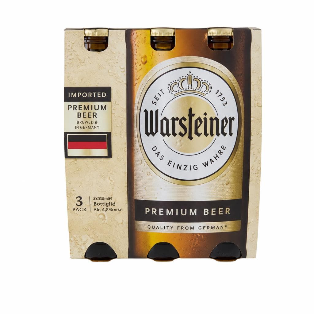 Birra Warsteiner Premium Beer, 990 ml – Carrefour