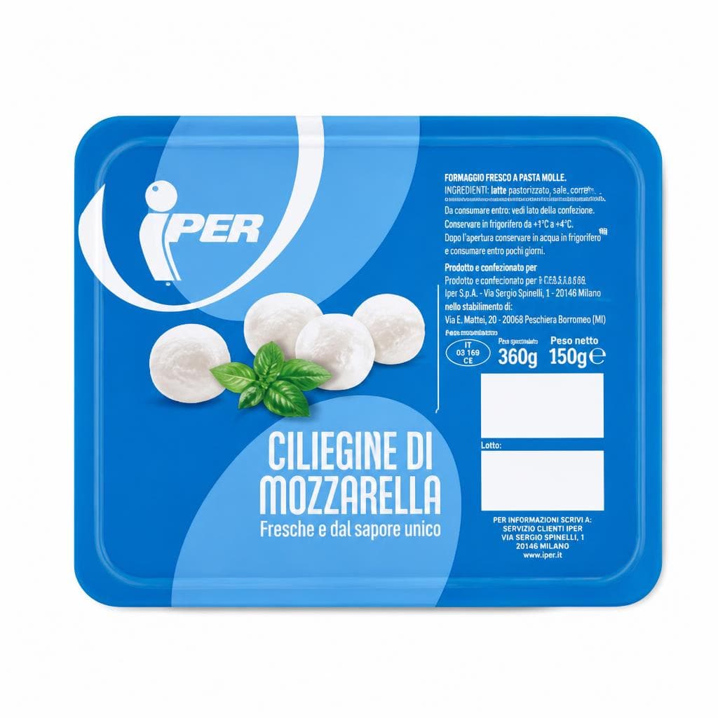 Ciliegie di mozzarella 150 g Iper in offerta da Iper La grande i