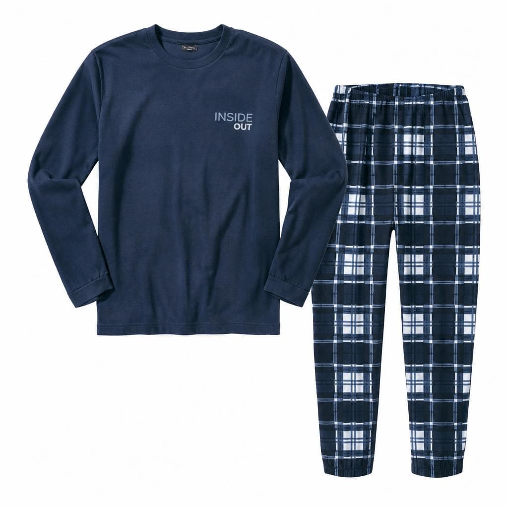 Pigiama uomo in file fantasia, tg m/xxl – Carrefour
