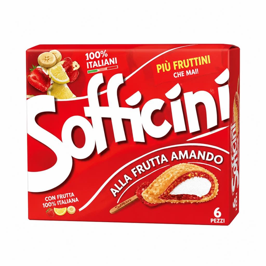 Gelato stecco alla frutta 6 pezzi, 330 g Sammontana Amando in offerta da Panorama
