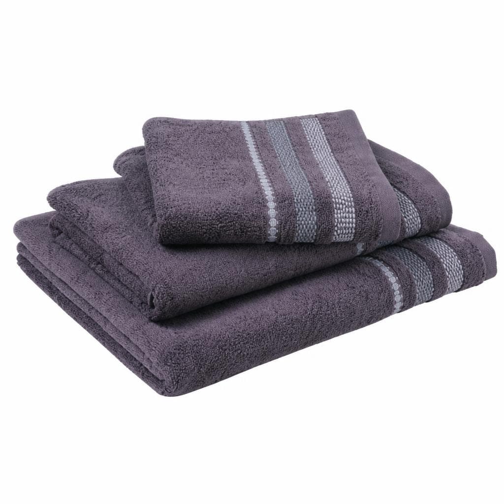 Set asciugamani in spugna, 3 pezzi – Carrefour