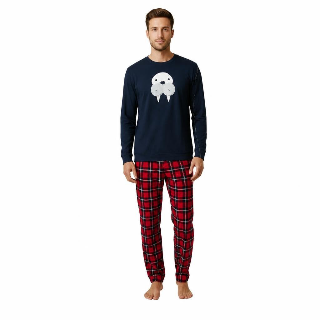 Pigiama Uomo in pile stampa animals – Carrefour