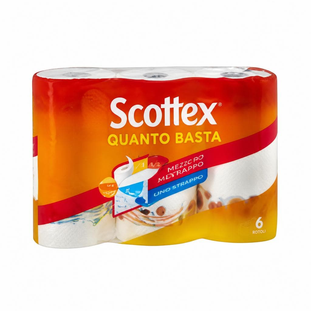 Scottex Quanto Basta carta casa, 6 rotoli – Esselunga