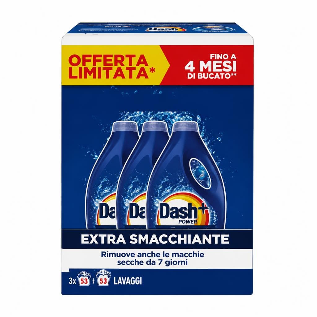 Detersivo liquido per lavatrice Power Dash, 3,105 L – Bennet
