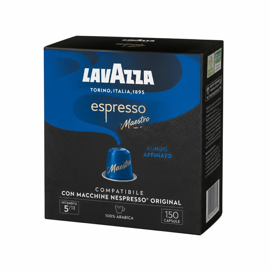 Lavazza Capsule in alluminio compatibili con macchine Nespresso Original, 150 caps – Expert