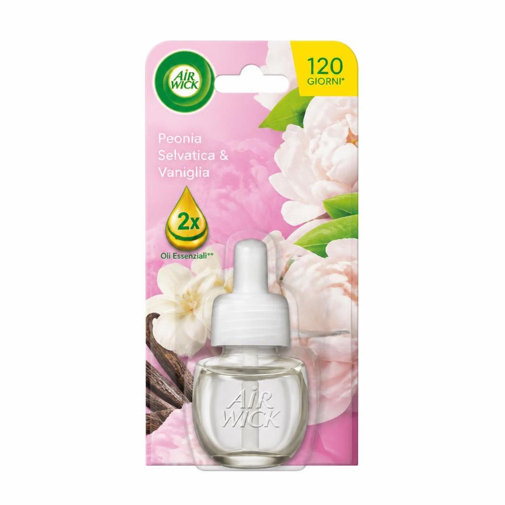 Ricarica per diffusore Air Wick peonia/vaniglia, 19 ml – MD