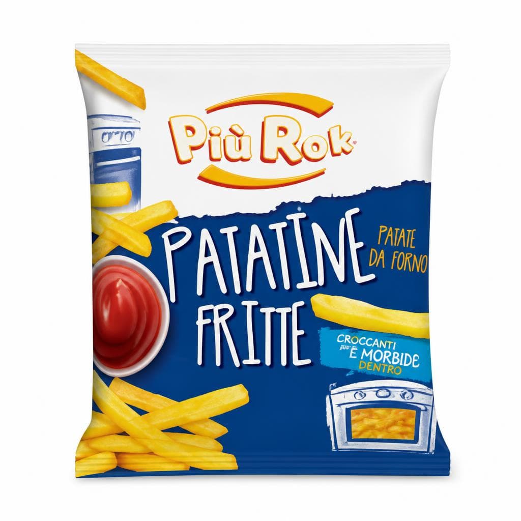 Più Rok patate da forno, 750 g – Dpiù