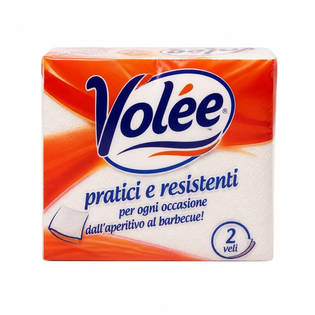Volée tovaglioli, 100 pezzi (38x38 cm, 2 veli) – Dpiù