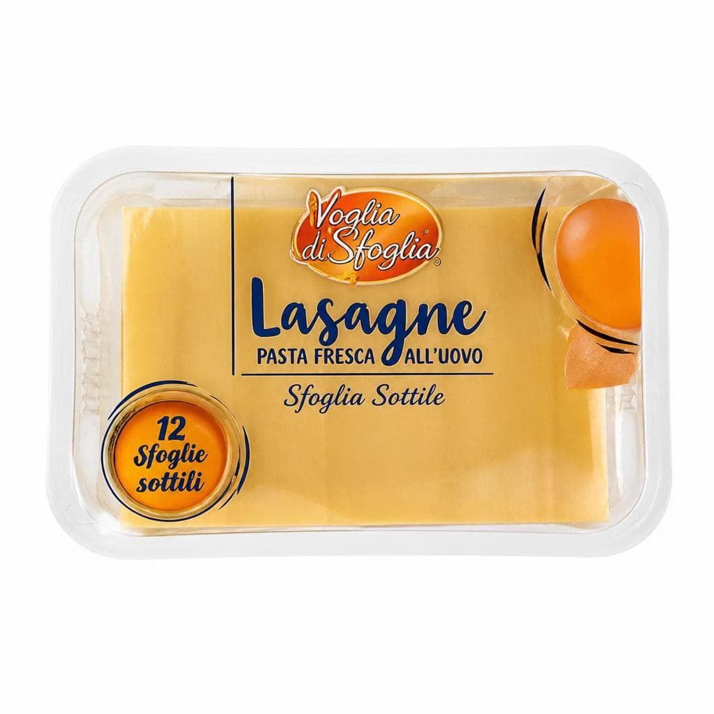Voglia di Sfoglia lasagne sfoglia sottile, 250 g – Dpiù