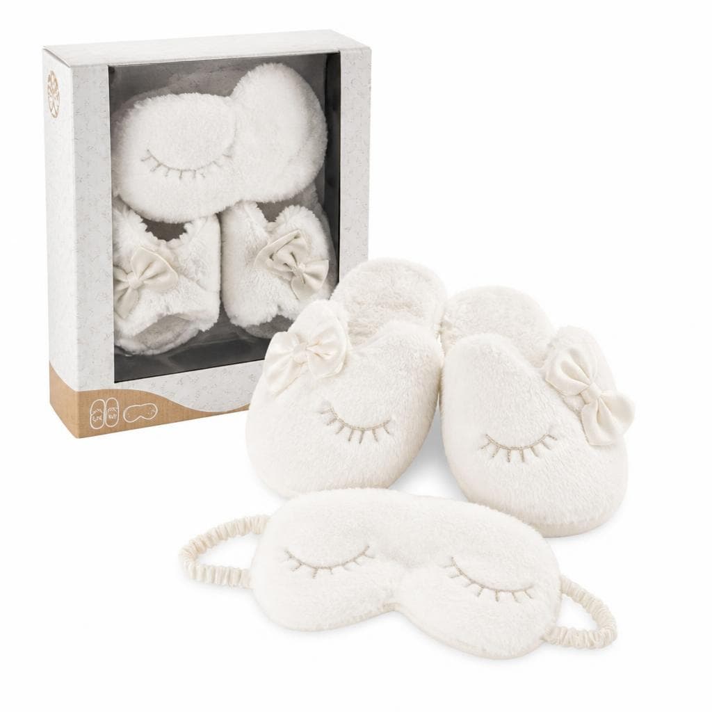 Set ciabatte + mascherina notte – Risparmio Casa