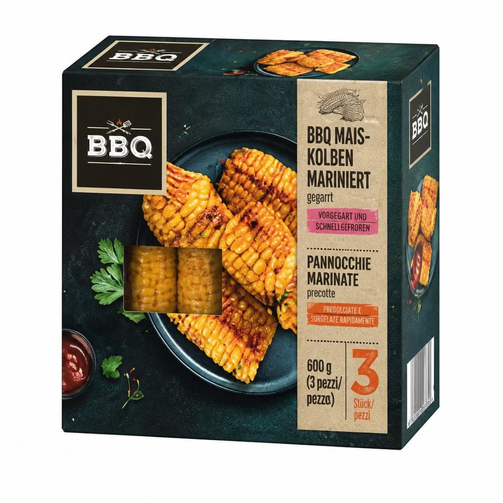 BBQ pannocchie marinate 3 x 200 g in offerta da ALDI