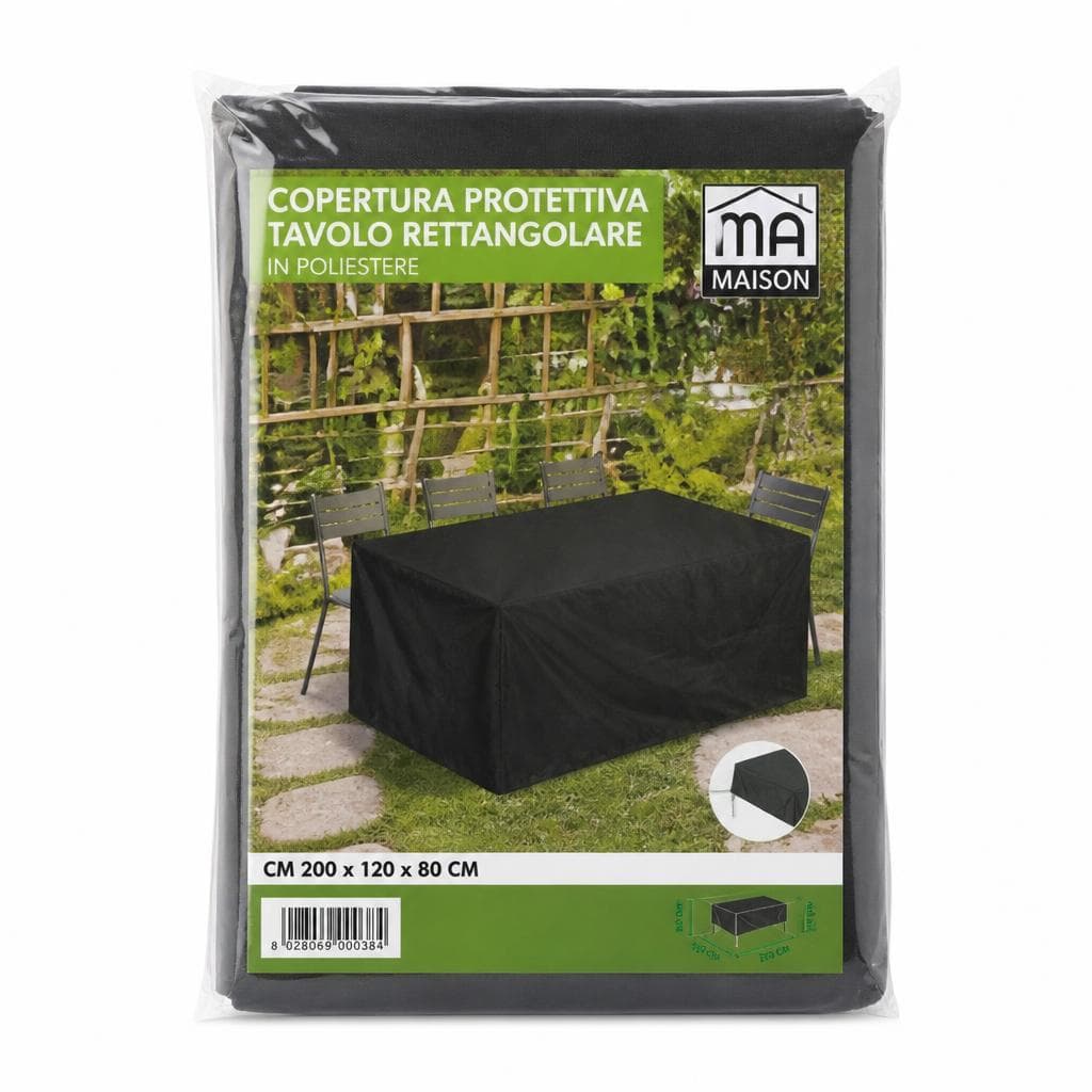 MA MAISON copertura protettiva tavolo rettangolare 200x120x80 cm in offerta da Maury's