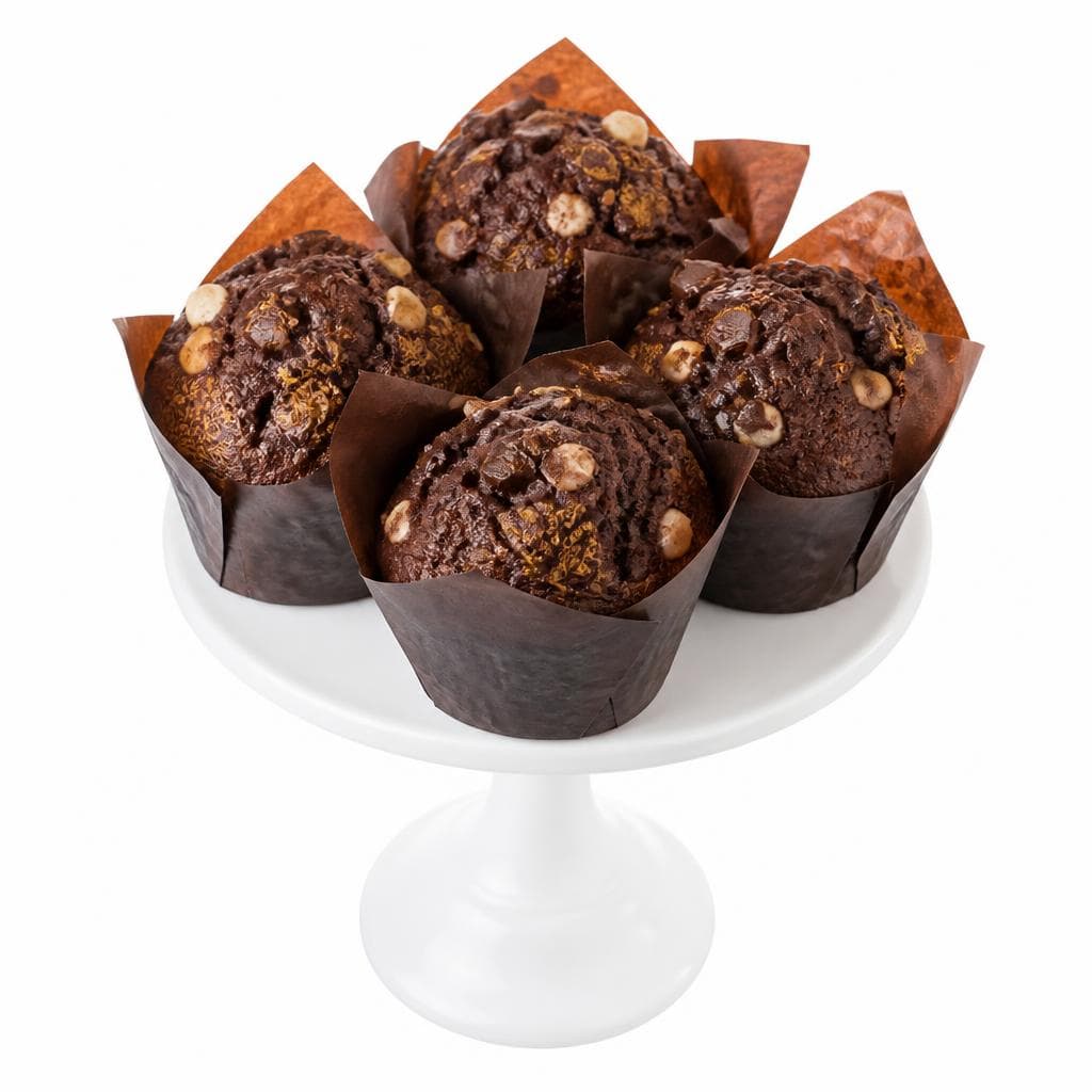 Muffin al cioccolato fondente o bianco – Il Gigante