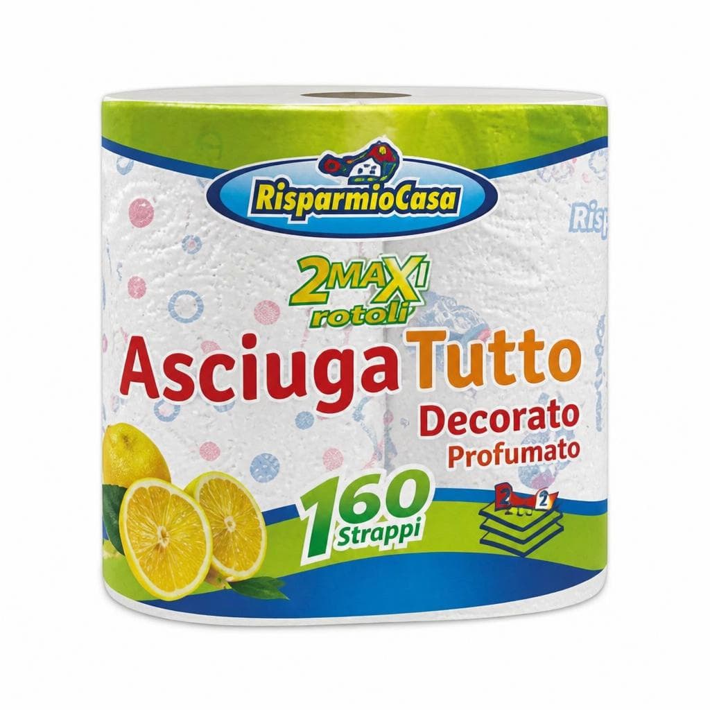 RisparmioCasa asciugatutto decorato profumato, 2 pezzi – Risparmio Casa