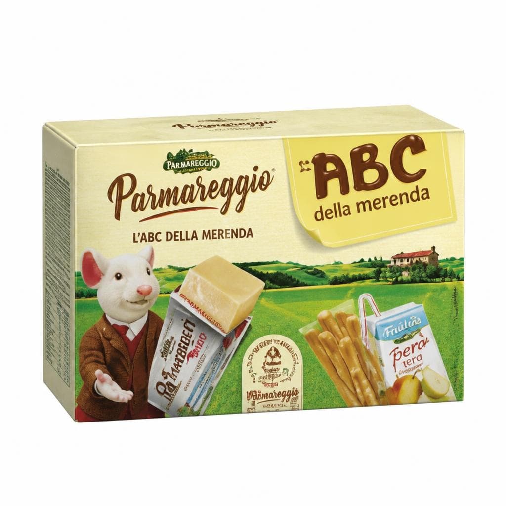 Parmareggio L'ABC della merenda snack, 160/162/250 g – Panorama