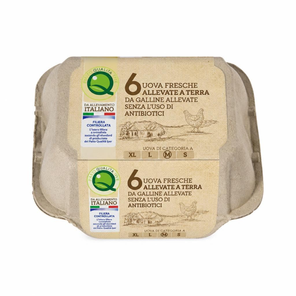 Uova, 6 pezzi Patto Qualità Iper – Iper La grande i
