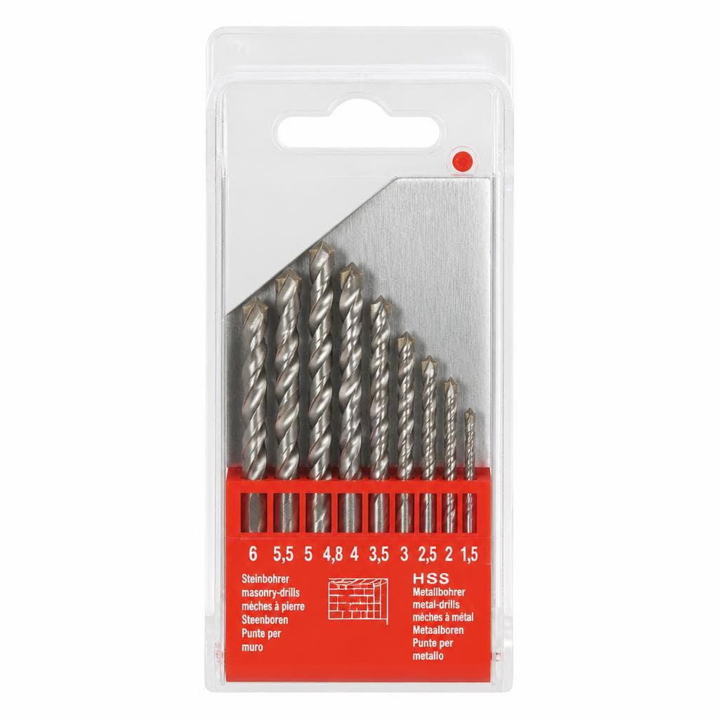 Assortimento punte trapano per ferro o muro – Il Gigante