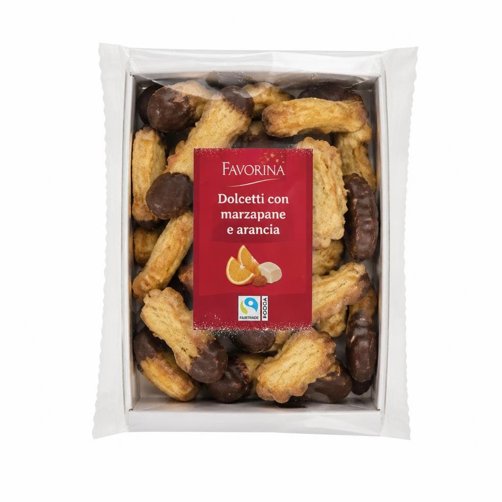 Favorina dolcetti con marzapane e arancia, 200 g – Lidl