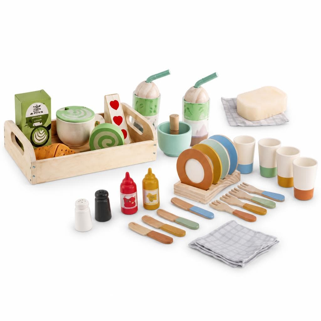 Set di alimenti in legno Toylino – ALDI