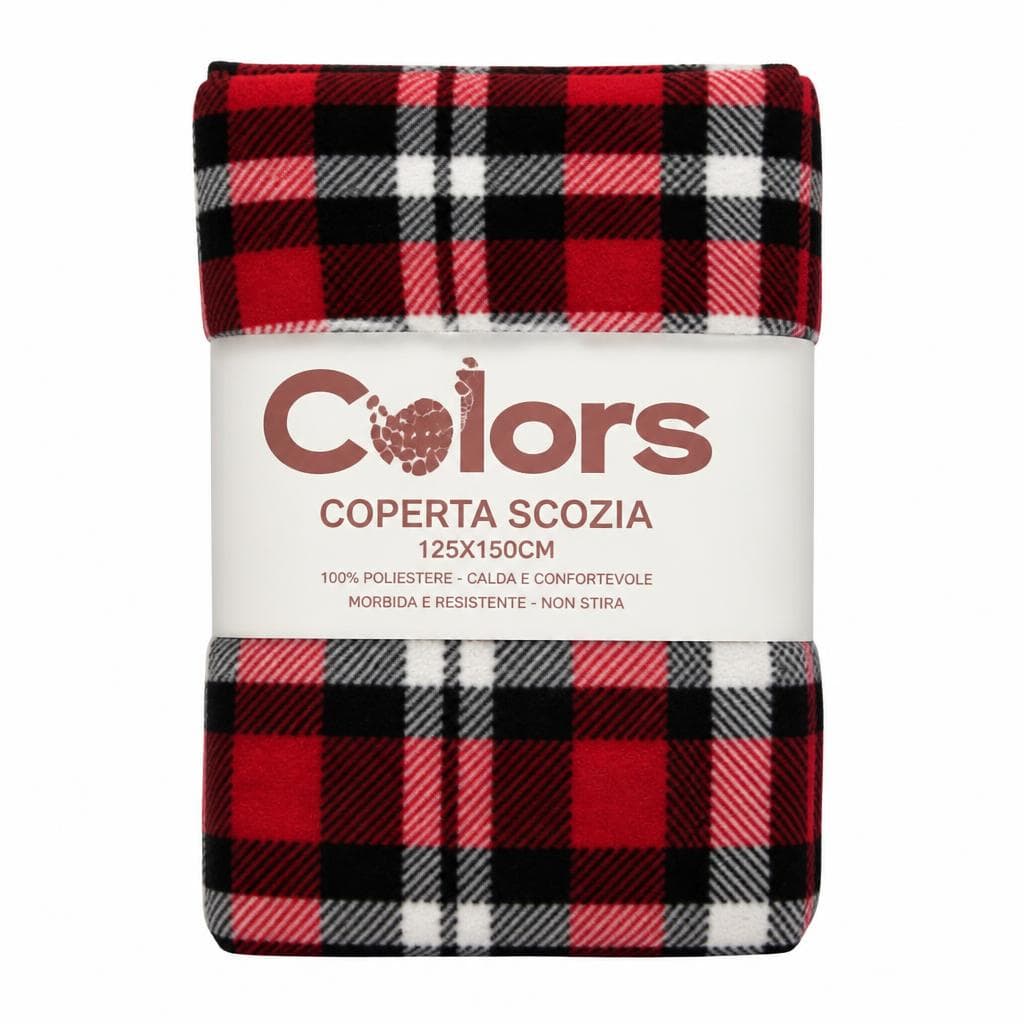 Coperta Scozia, 125x150 cm Colors – Risparmio Casa