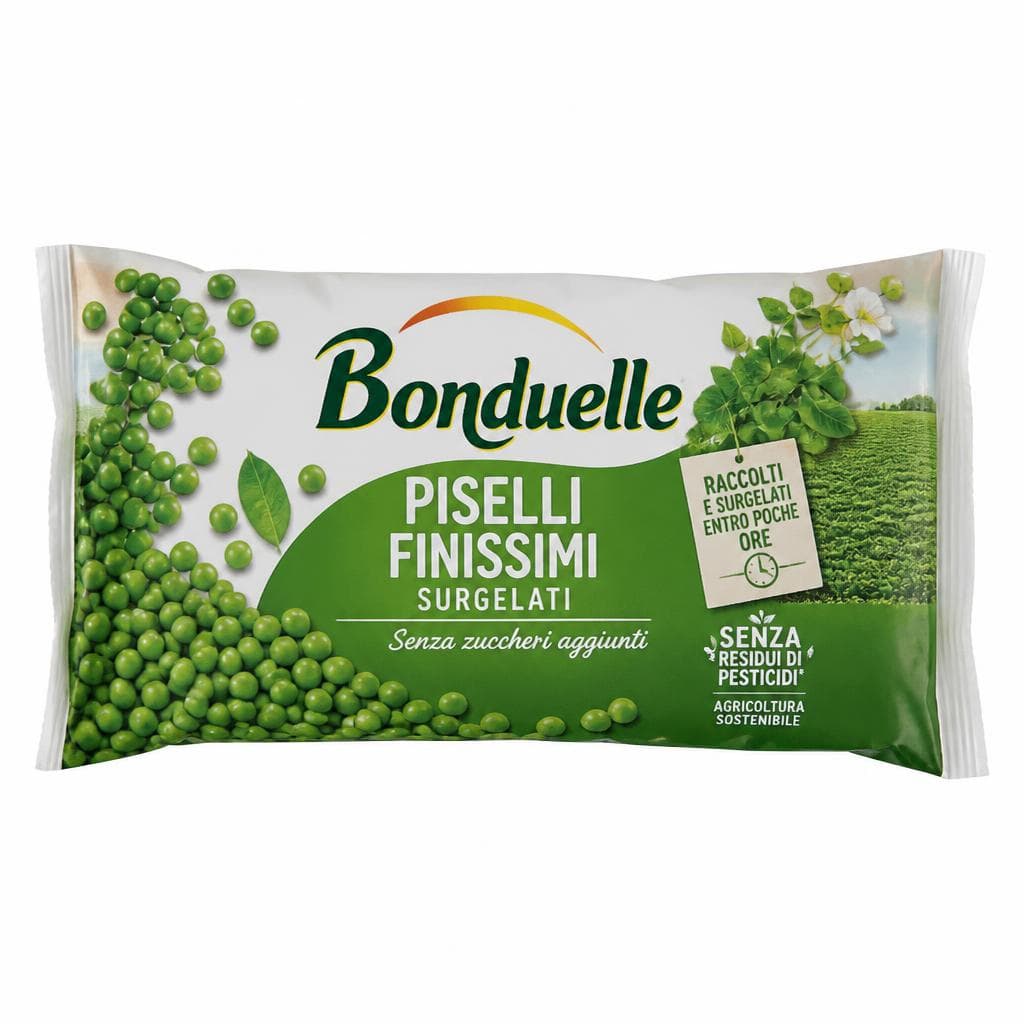 Piselli finissimi, 3 x 160 g, sgocc. 3 x 140 g Bonduelle – Panorama