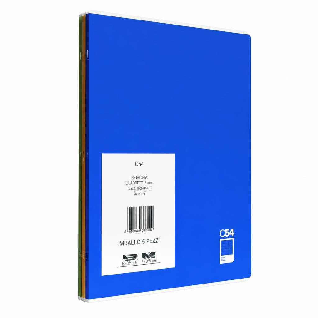 Maxi quaderni 5 pezzi, 80 g in offerta da Bennet