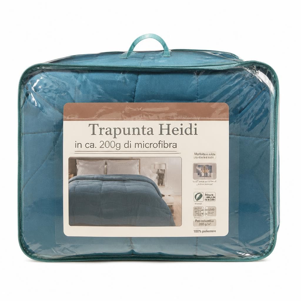 Trapunta microfibra, 1 piazza 1/2, cm 220x240 – Bennet