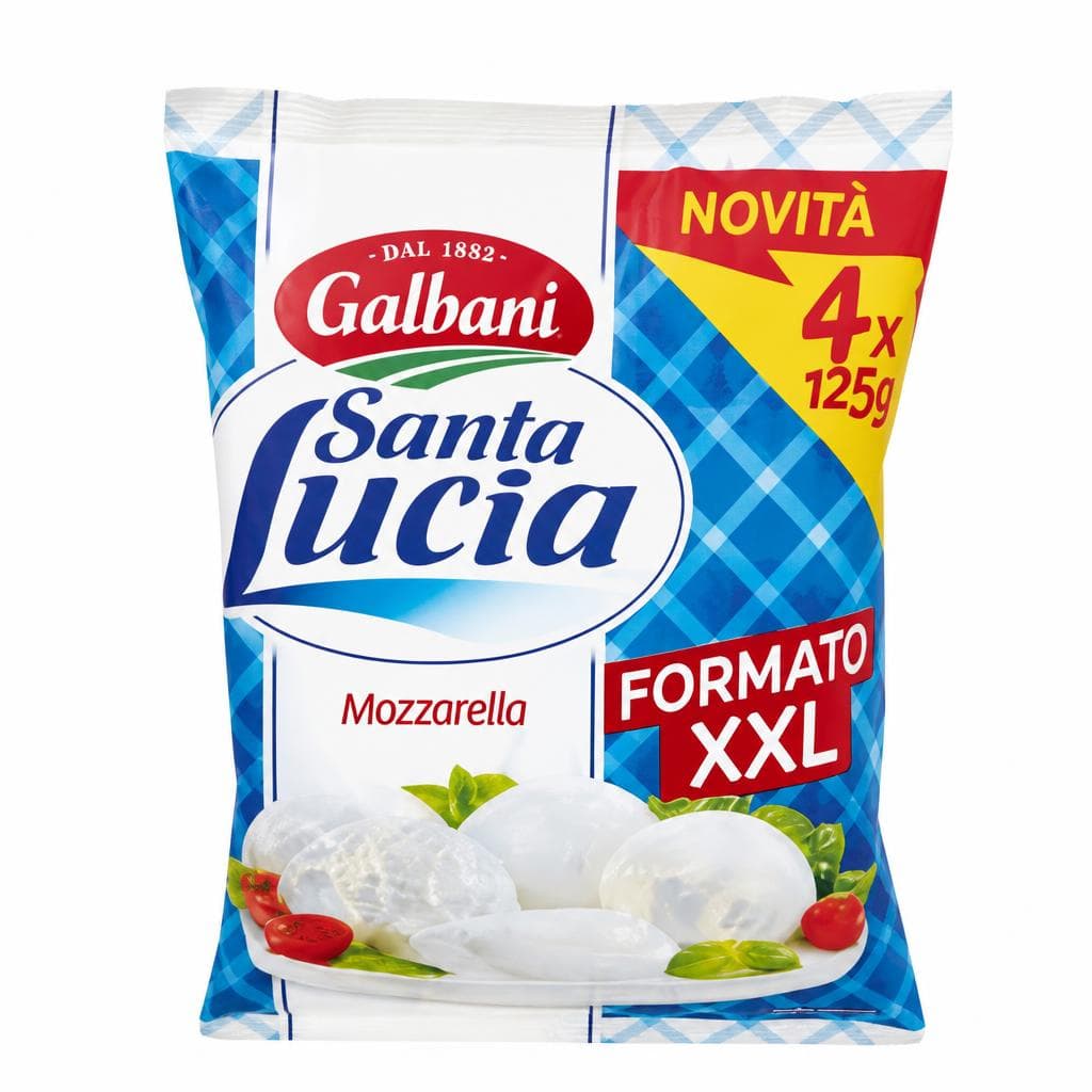 Galbani mozzarella Santa Lucia 4x125 g in offerta da Esselunga