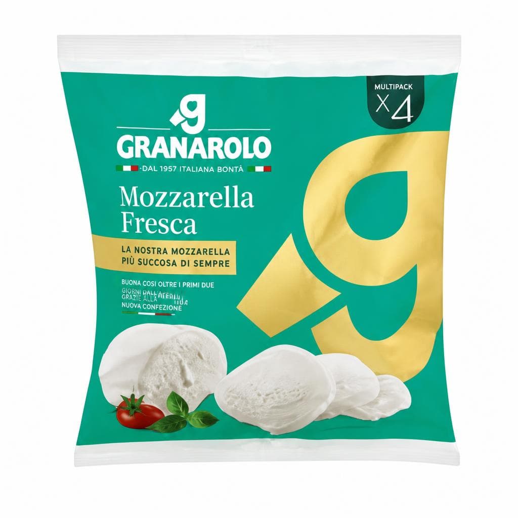 Mozzarella Alta Qualità, 4x100 g GRANAROLO – Esselunga