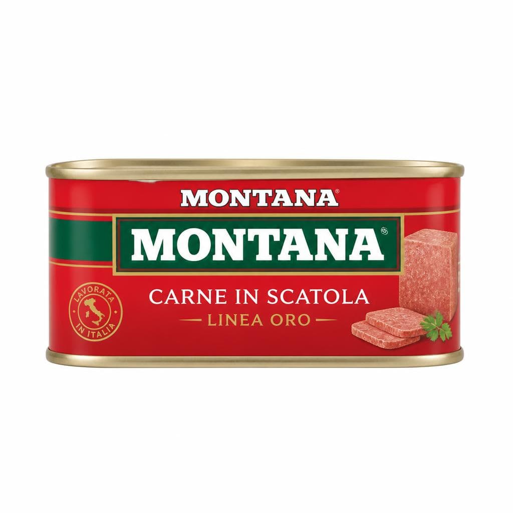 Carne in scatola Linea Oro, 420 g Montana – Bennet