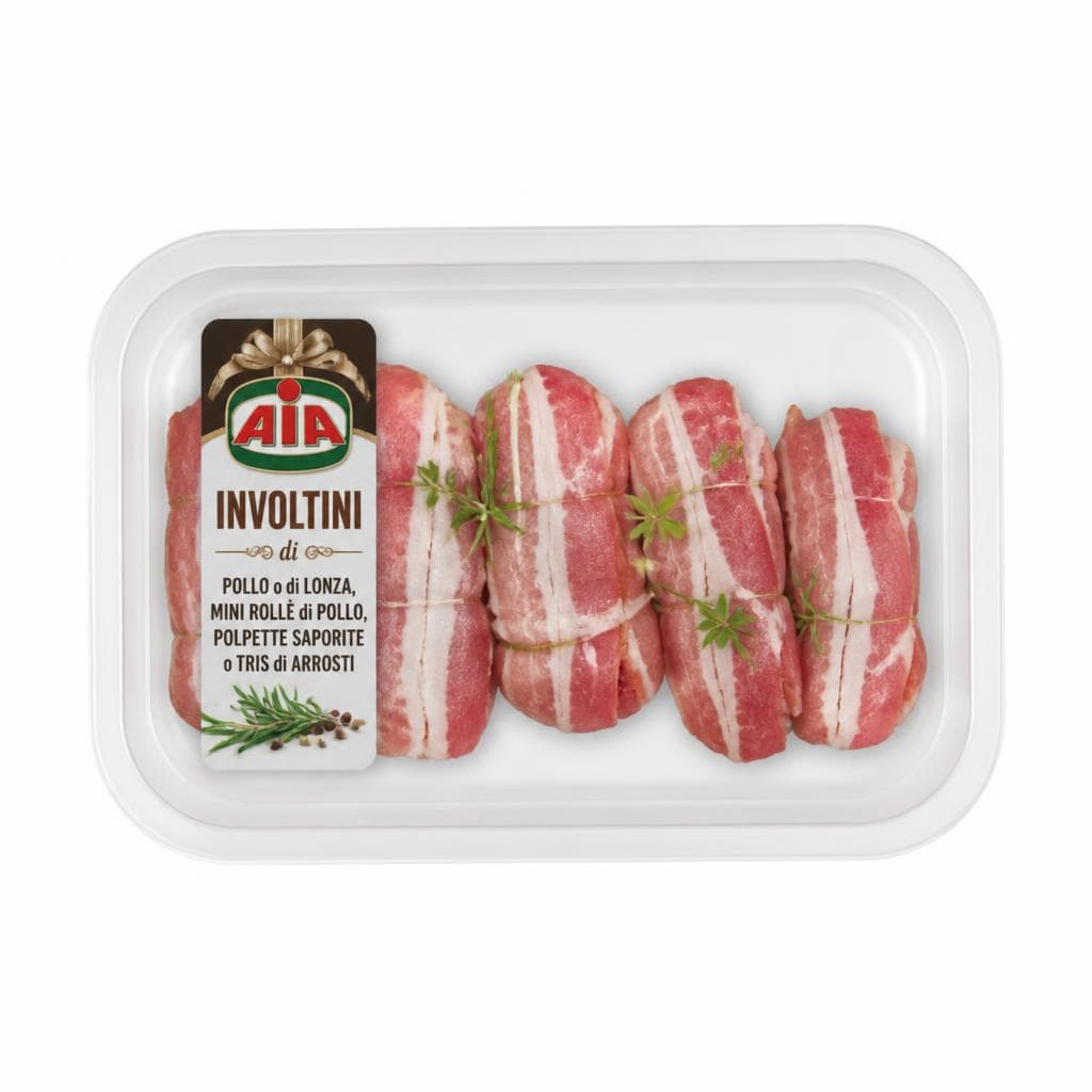 Involtini di pollo o di lonza, Mini Rollè di pollo, Polpette saporite o Tris di arrosti Frimar – Iper La grande i