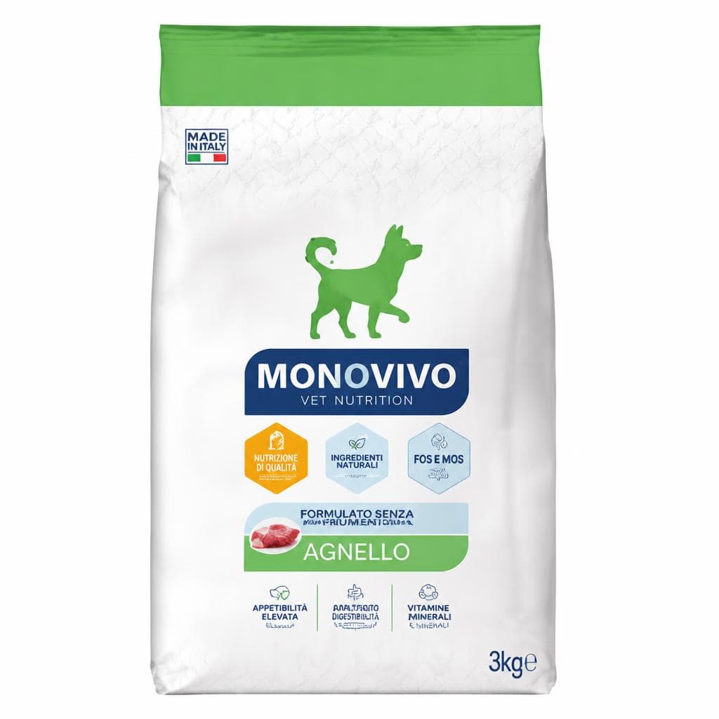 Monovivo crocchette cane, 3 kg – Risparmio Casa