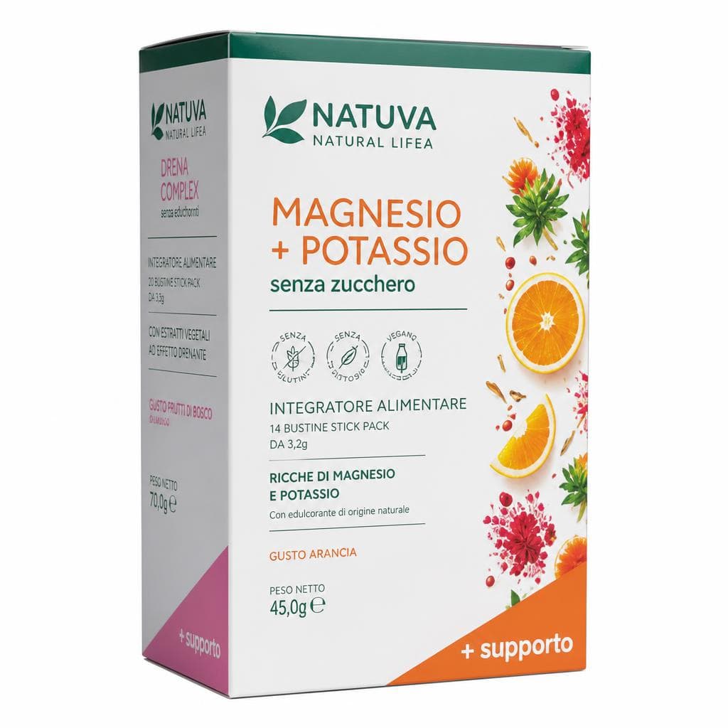 Natuvalife Integratore Magnesio + Potassio 30 stick in offerta da Risparmio Casa