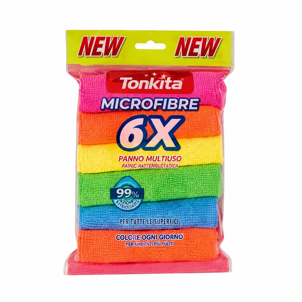 Panni in Microfibra, 6 pezzi – Carrefour
