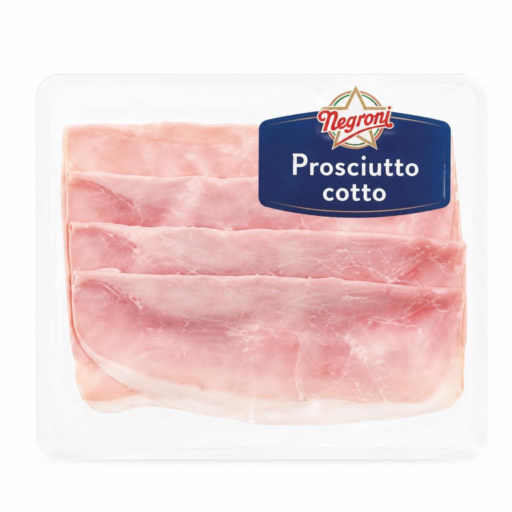 Negroni prosciutto cotto alta qualità, 120 g – ALDI