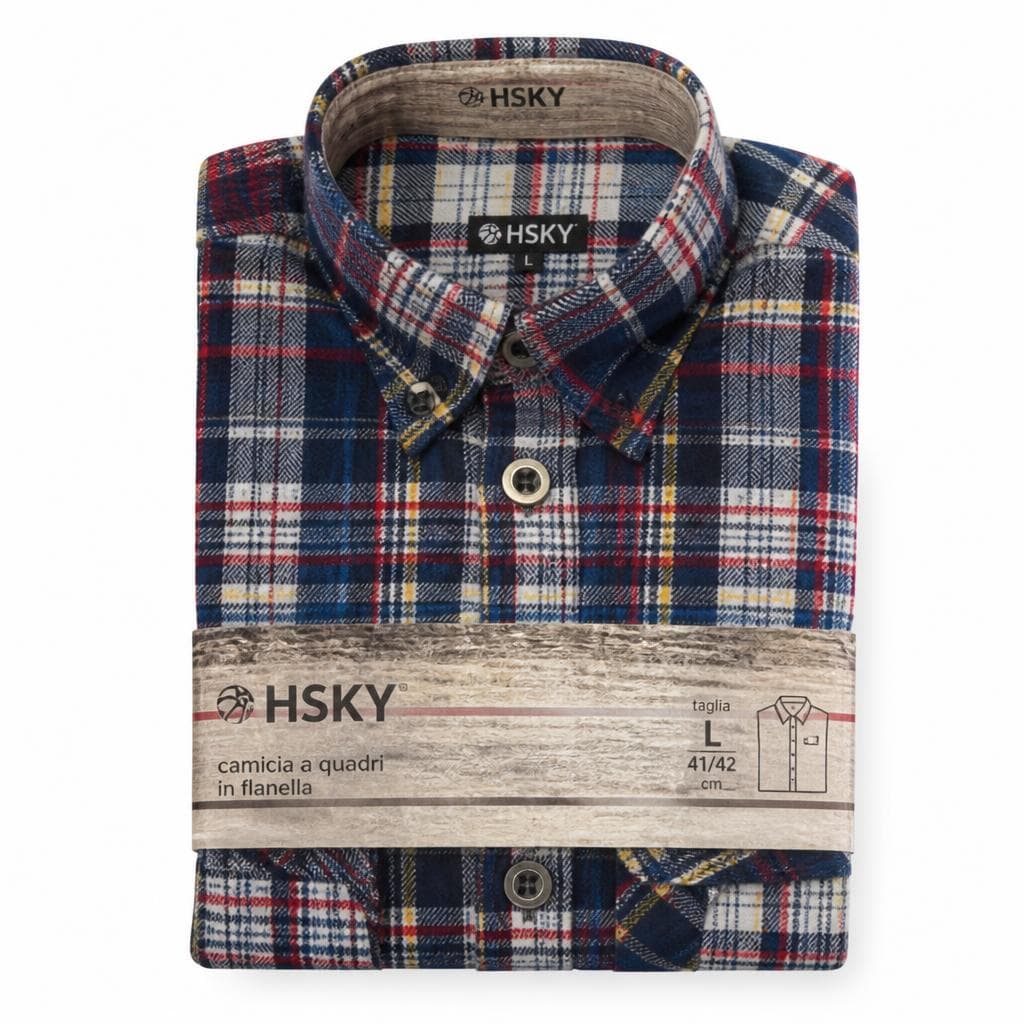 Camicia a quadri HSKY – MD