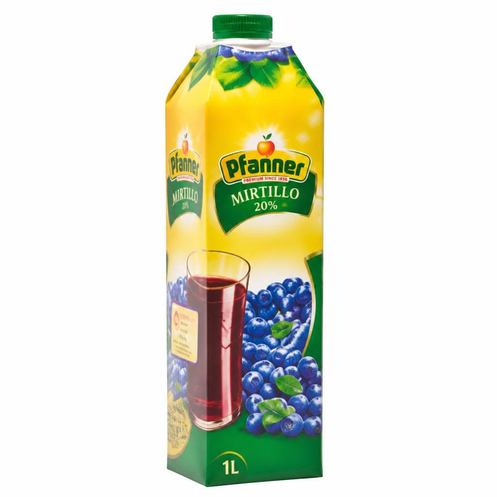 Pfanner succo di mirtillo 20%, 1 L – MD