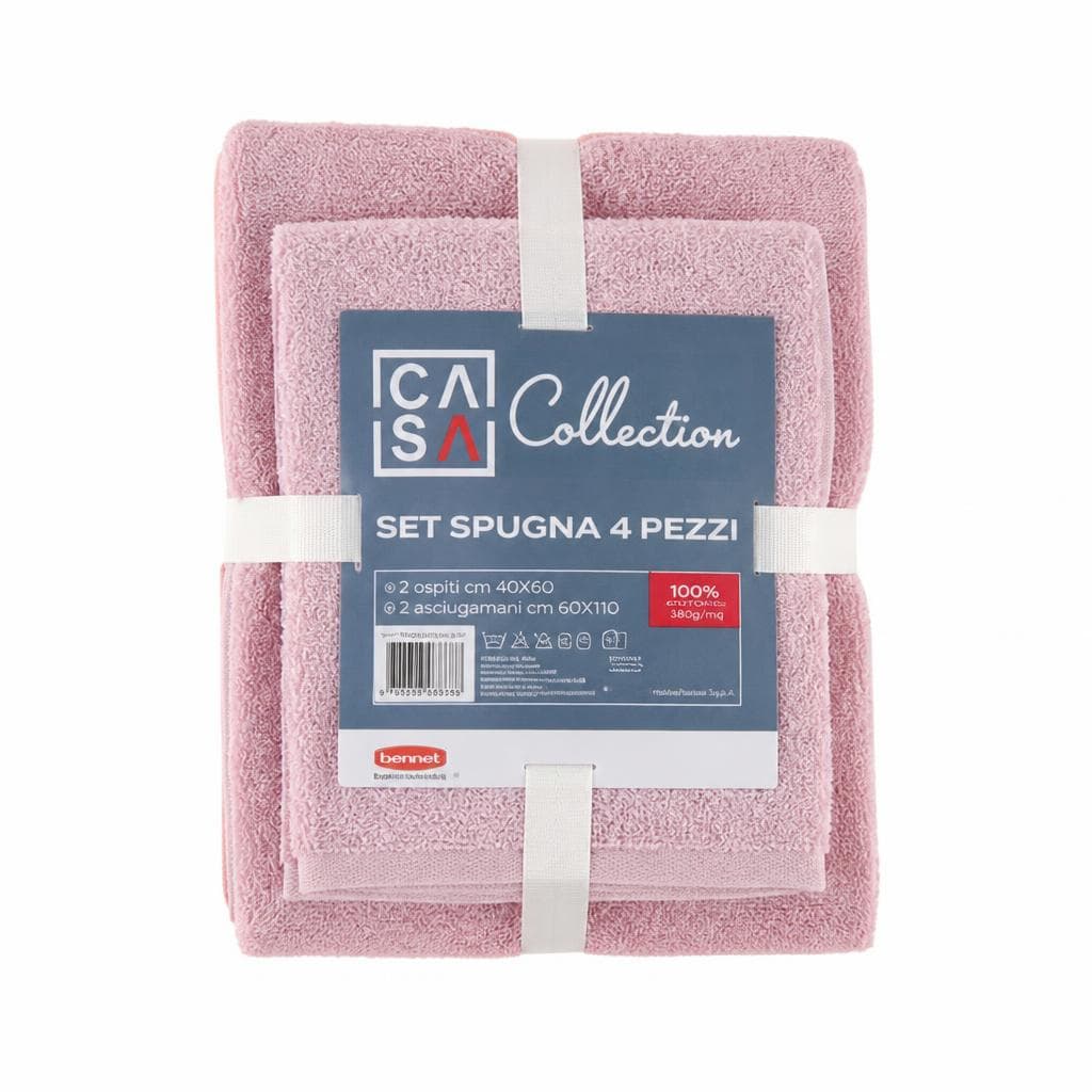Set spugna, 4 pezzi – Bennet