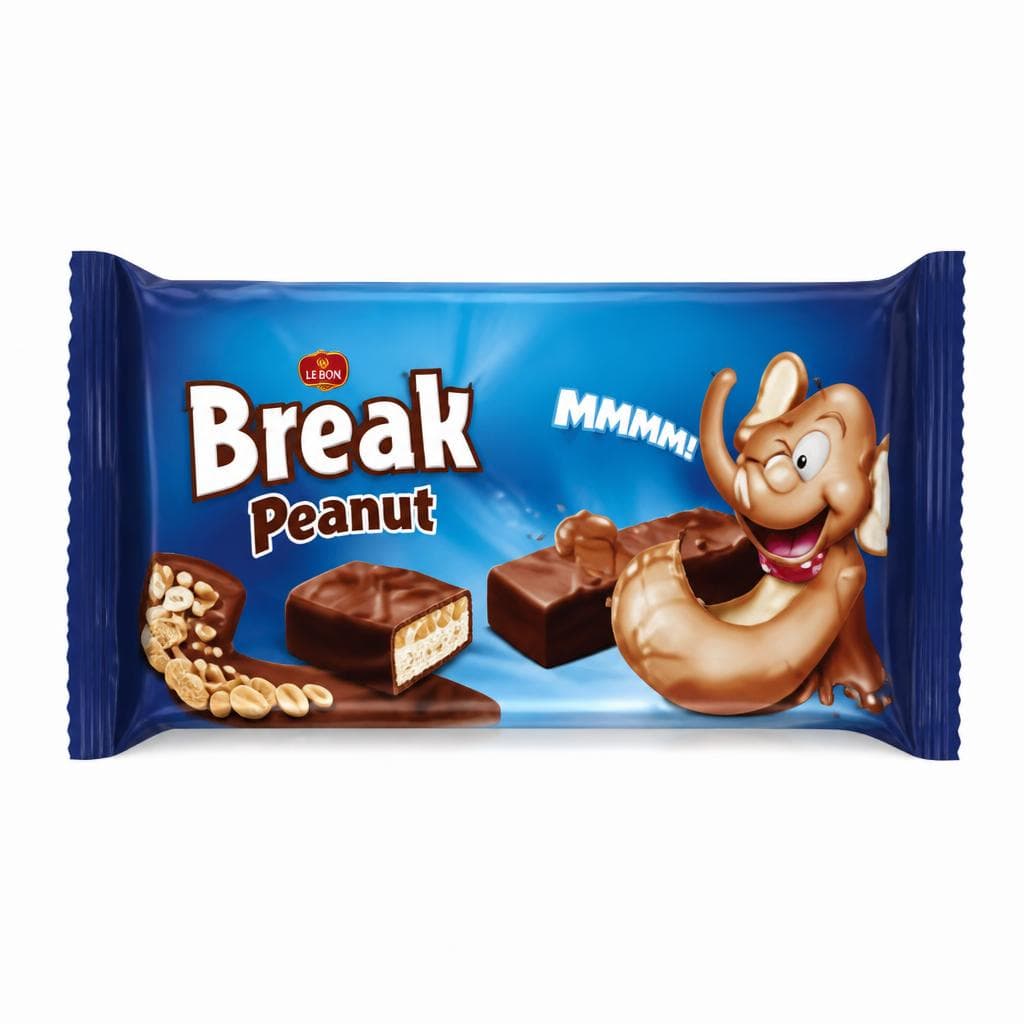 5 Snack Peanut Le Bon, 250 g – MD