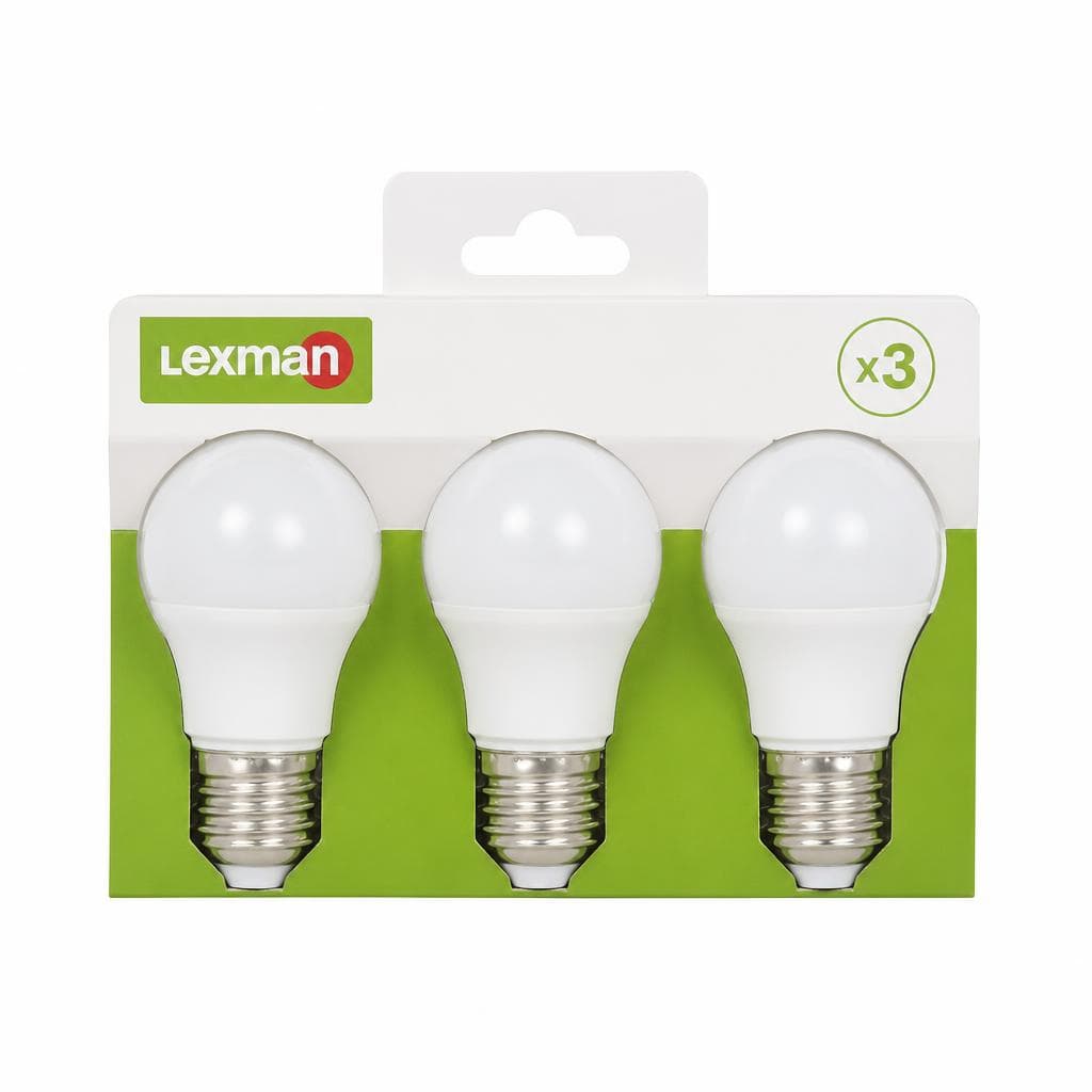 Lexman Set 3 lampadine LED, 3 pezzi – Leroy Merlin