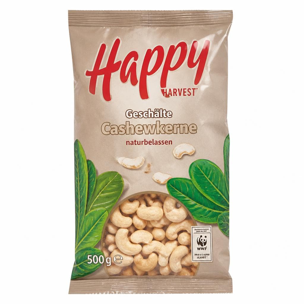 Happy Harvest Anacardi al Naturale, 500 g – ALDI