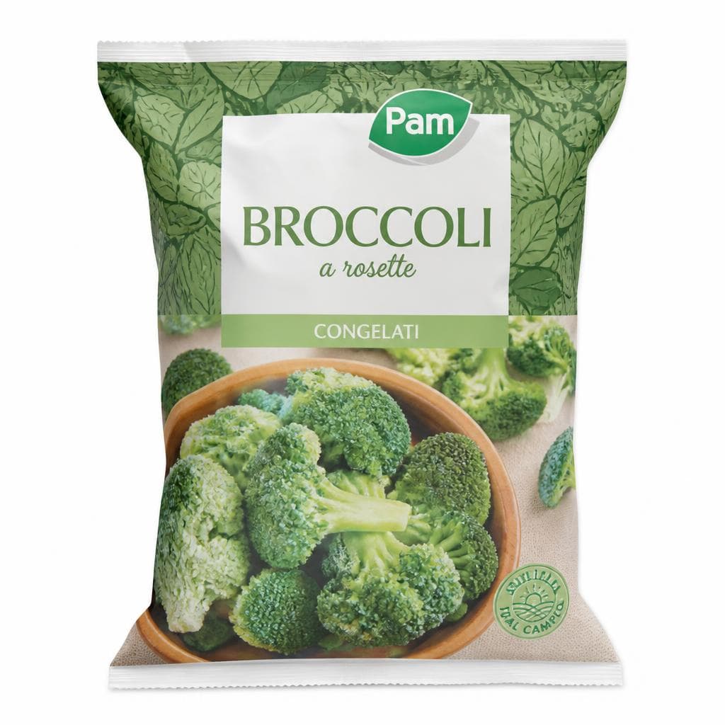 Broccoli a rosette Pam, 450 g – Panorama