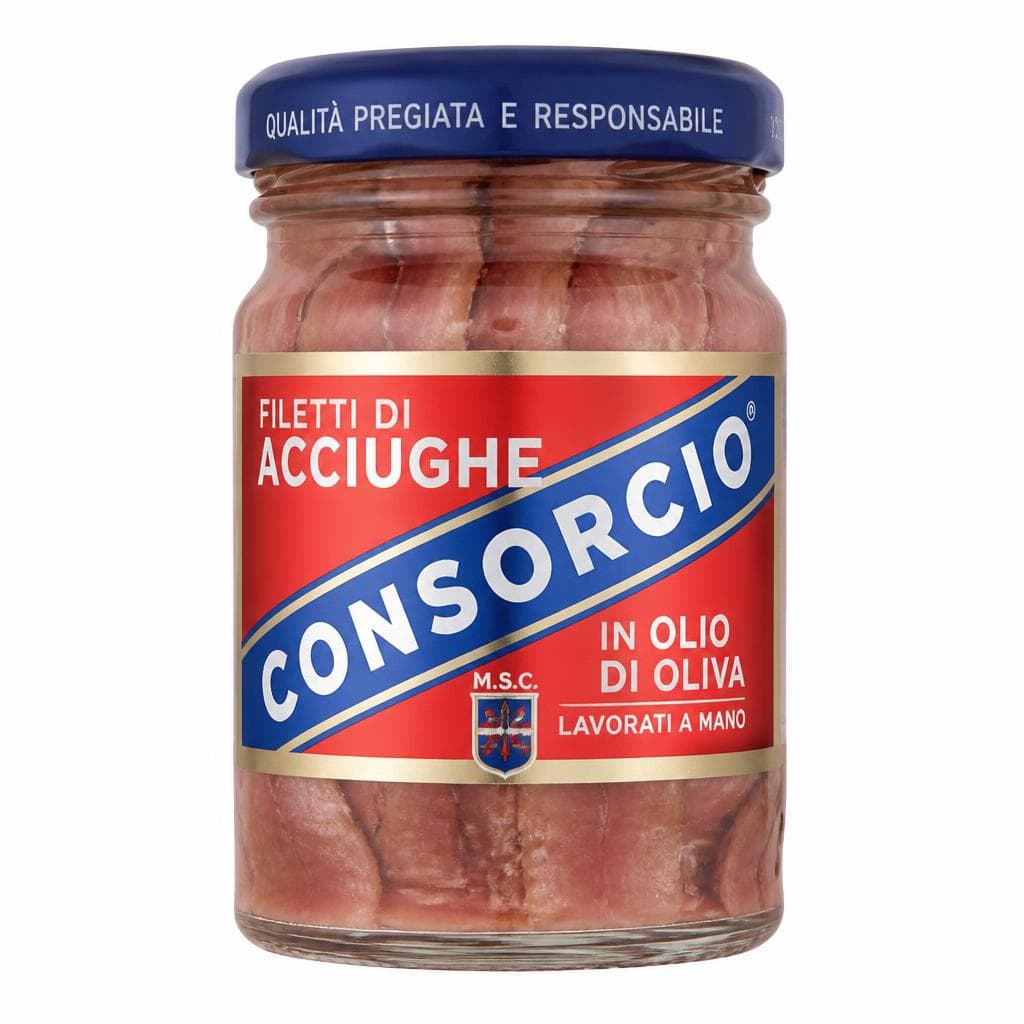 Acciughe in Olio d'Oliva Consorcio, 65 g – Carrefour