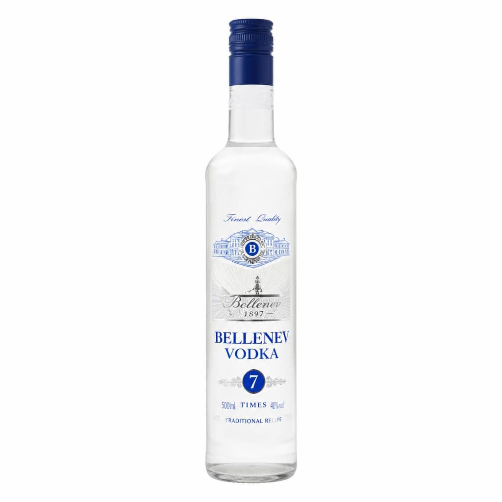 Bellenev vodka distillata 7 times, 500 ml – Dpiù